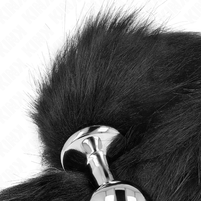 Plug Anal Queue Synthétique - Silicone Body-Safe 3 Tailles - Kink