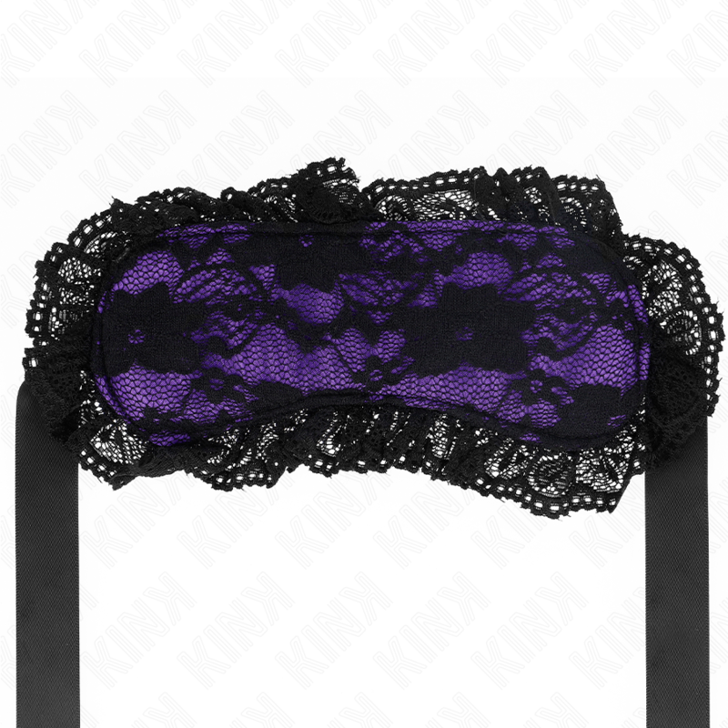 Masque Dentelle Bandeau Yeux Modèle 1 Jeux de Rôle - Kink Masked Allure