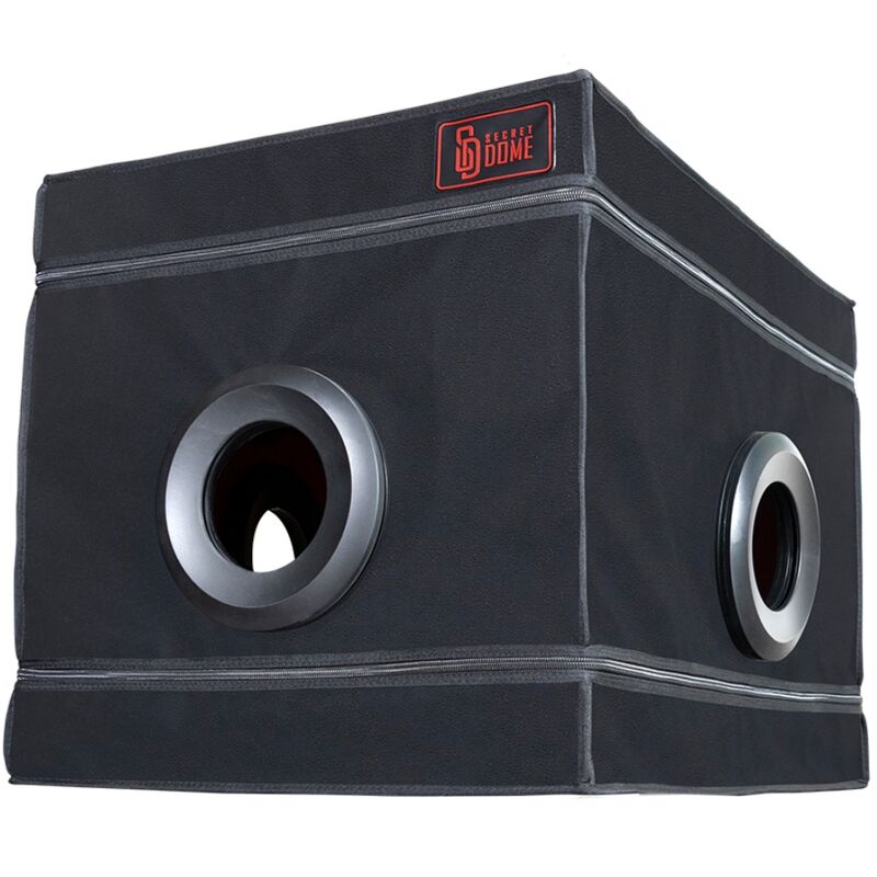 Cabine BDSM La Niche Système Holedome LED Menottes Entraves - Secret Dome