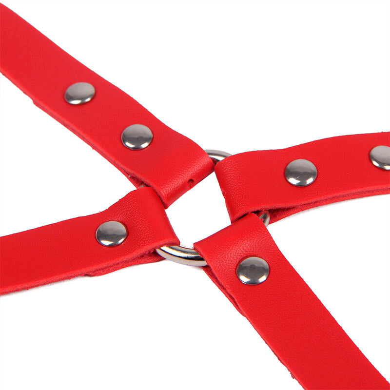 Menottes et Ceinture de Bondage Cuir Vegan Ajustables - Subblime