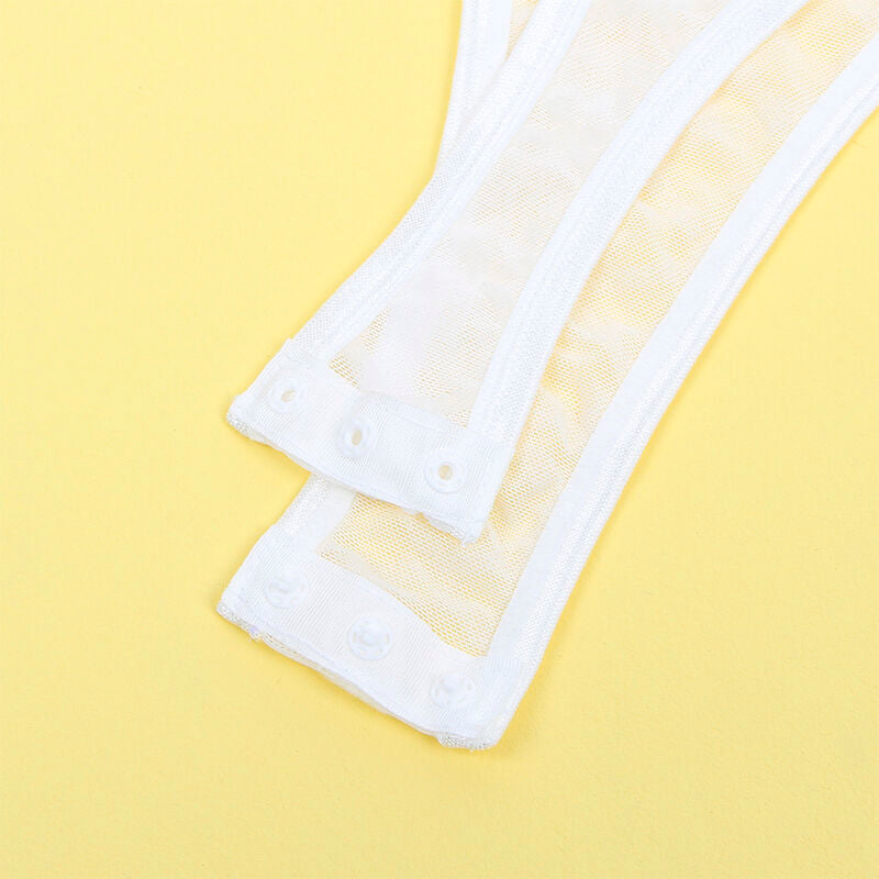Body Chaînes Métalliques Porte-Jarretelles Nylon - Subblime
