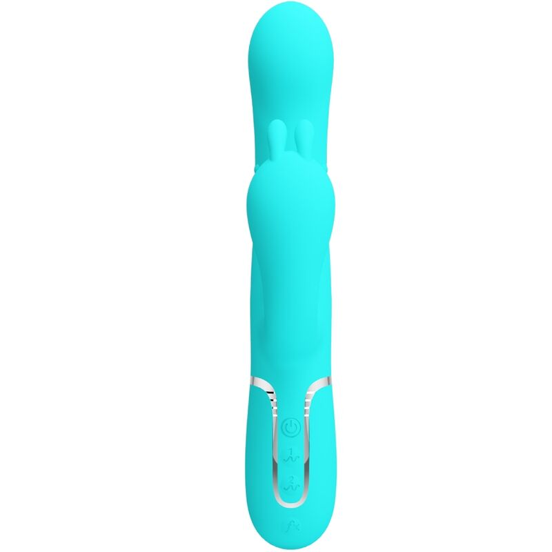 Vibromasseur Triple Cammy 4 en 1 Vaginal Clitoridien Anal - Pretty Love