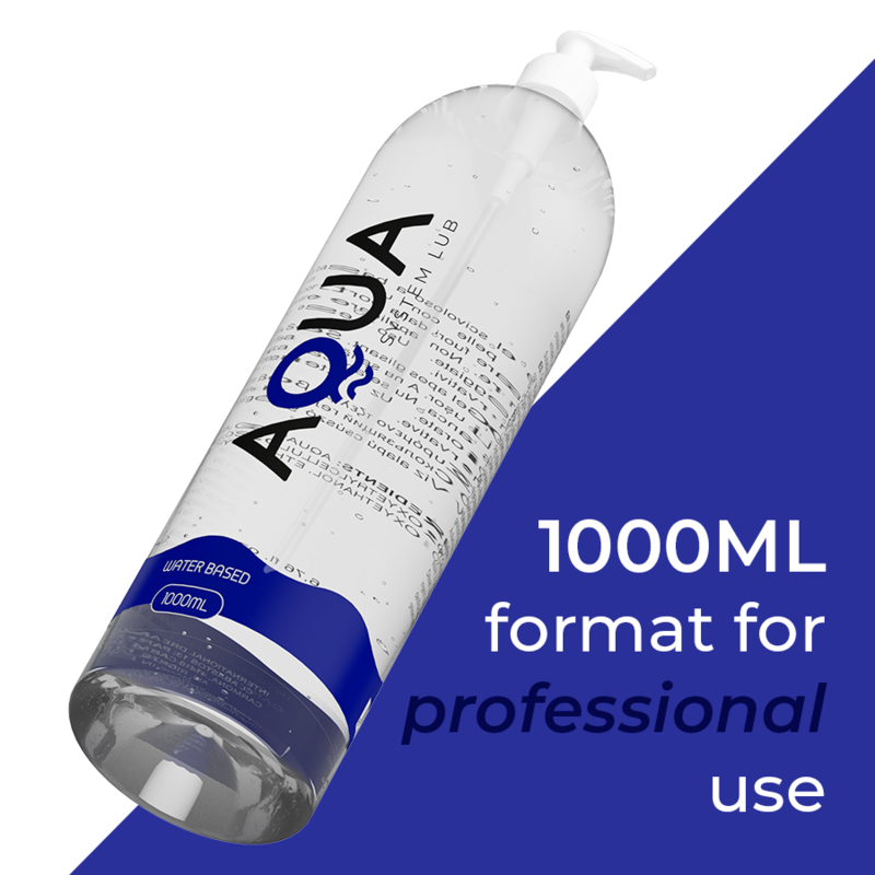 Lubrifiant Base Eau - 4 Formats - Haute Performance - Aqua Quality