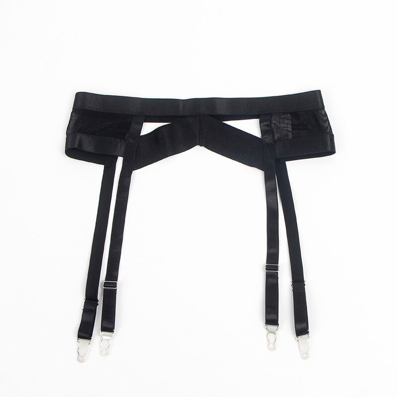 Ensemble Lingerie Bondage Soutien-Gorge et Porte-Jarretelles - Subblime