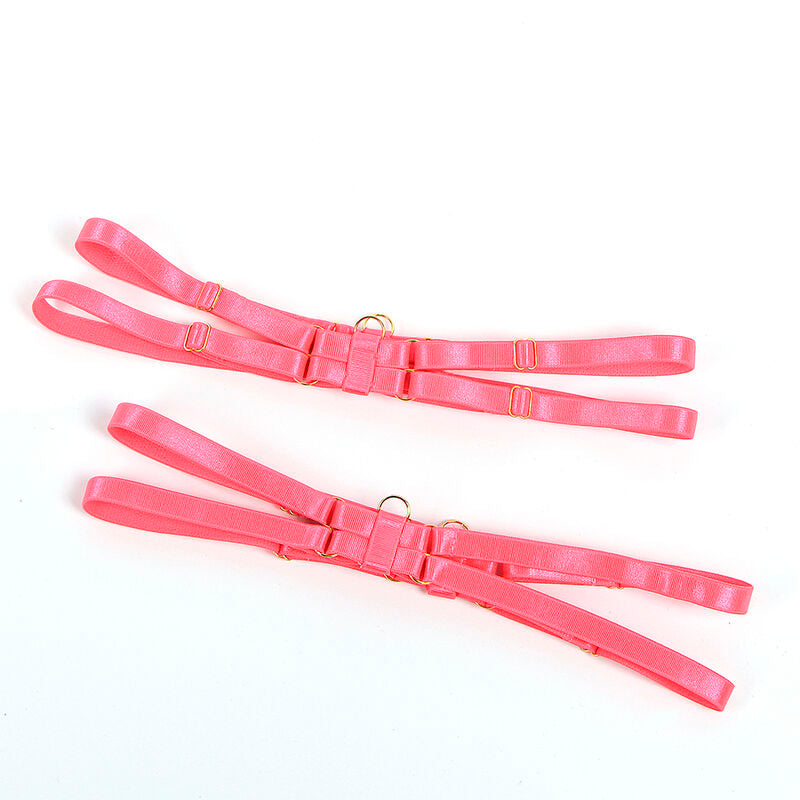 Ensemble Lingerie Soutien-Gorge Collier Jarretières Fluo - Subblime