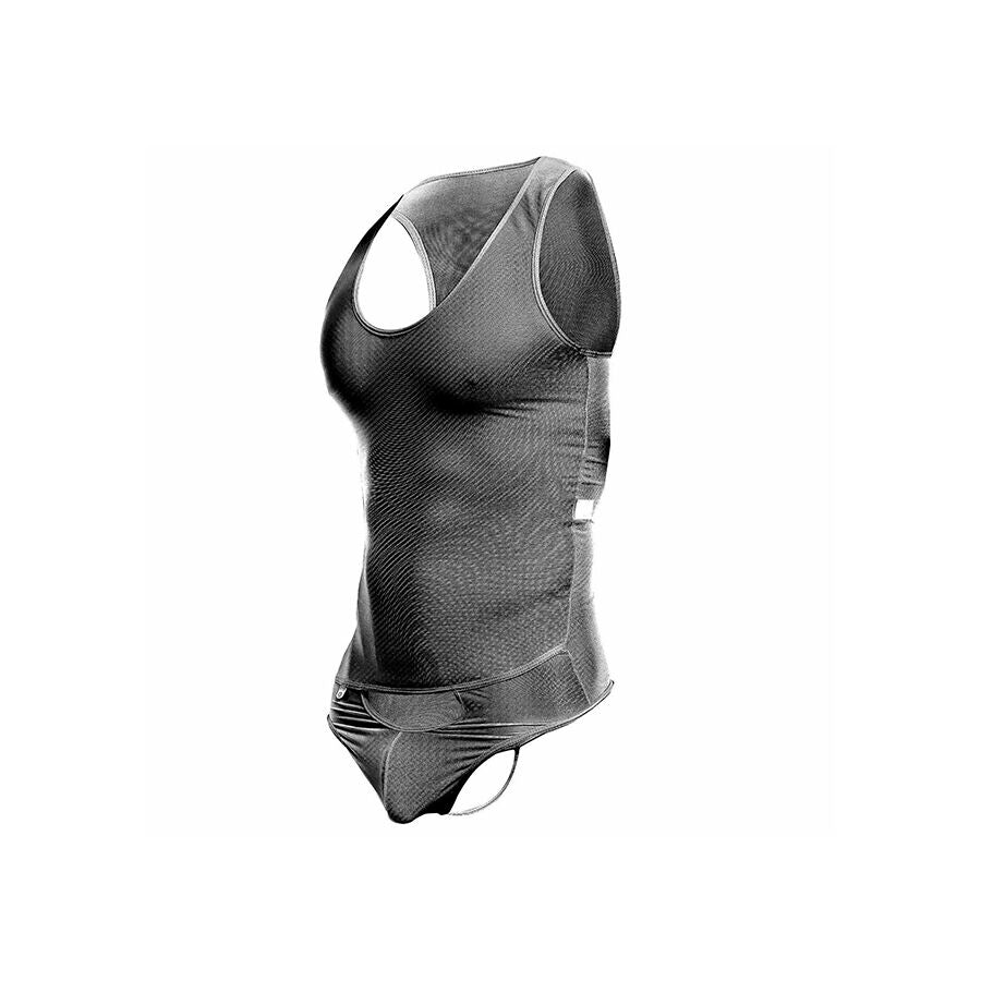 Body Transparent Bretelles Fines Échancré L/XL 3 Coloris - Mob
