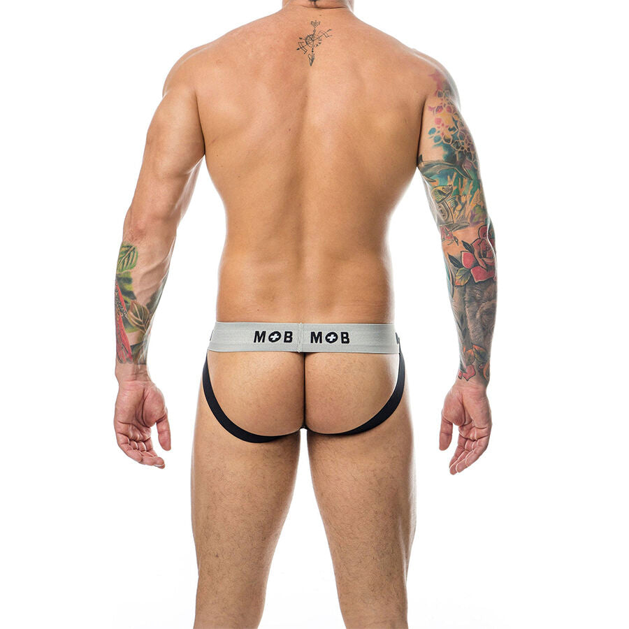 Jockstrap Classique Rayures Latérales Coton Stretch - Mob