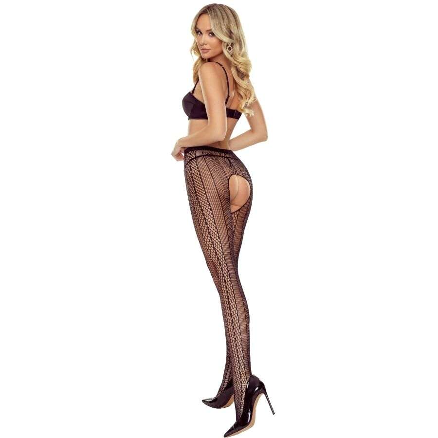 Collants Ouverts Tiopen 040 Noir Entrejambe Ouvert - Passion Woman
