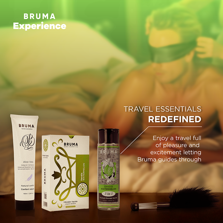 Kit Érotique Tentation Douce Vibro-Orgasmique 3 Saveurs - Bruma