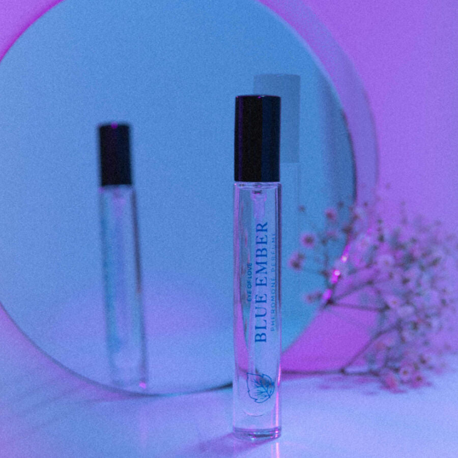 Aphrodisiaque Parfum Blue Ember aux Phéromones - Eye Of Love