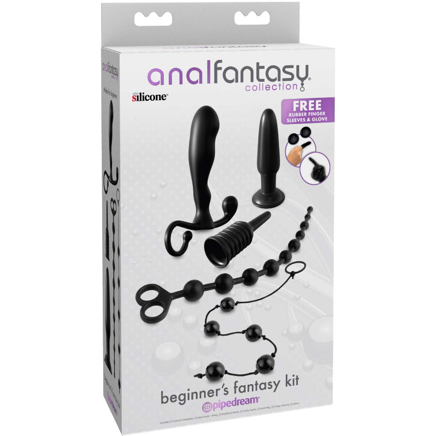 Kit Anal Débutant Fantasy 5 Accessoires Initiation Progressive - Anal Fantasy