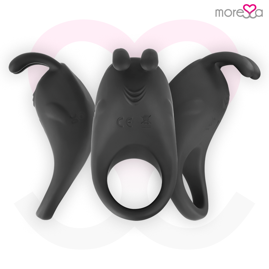 Anneau Vibrant Brad Stimulateur Clitoridien Rabbit - Silicone - Moressa