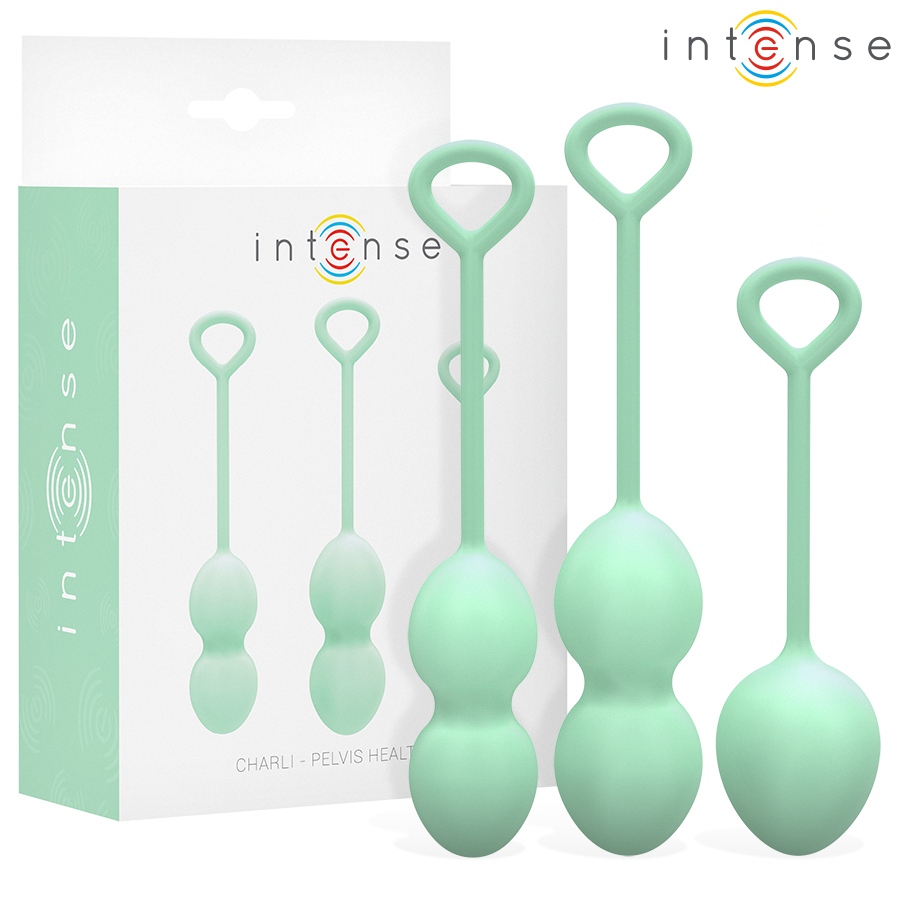 Kit 3 Boules de Geisha Charli Progressif Silicone Médical - Intense