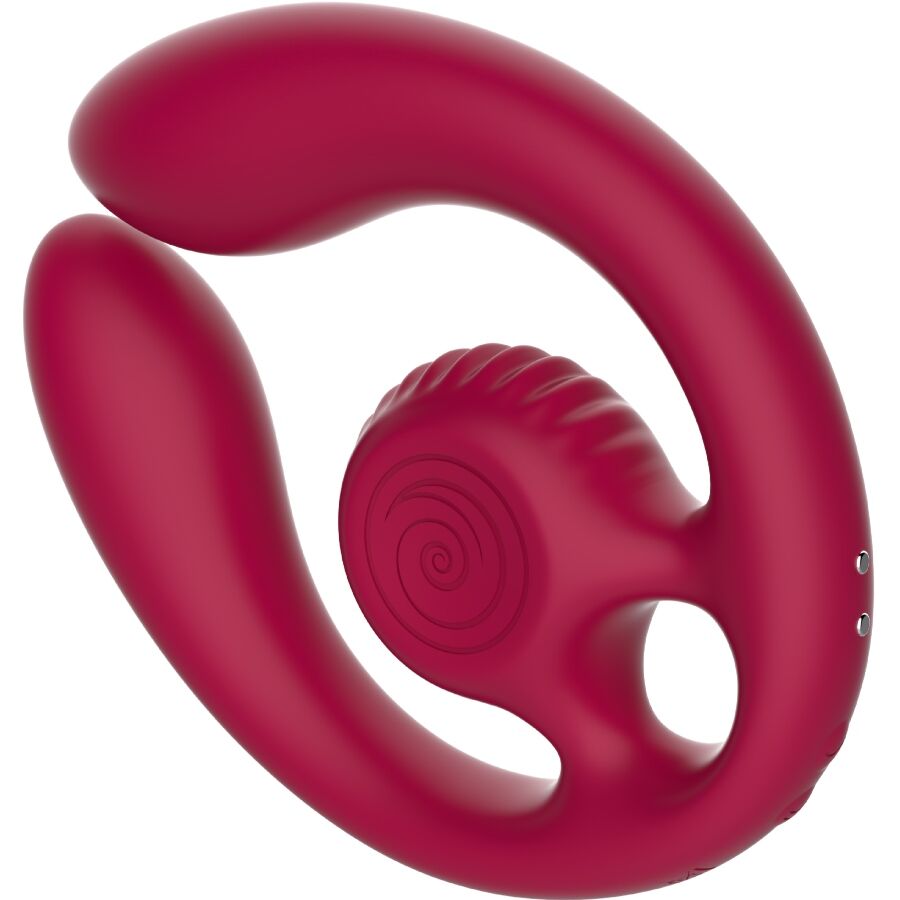 Vibromasseur Couple Gizi Duo Télécommande - Snail Vibe