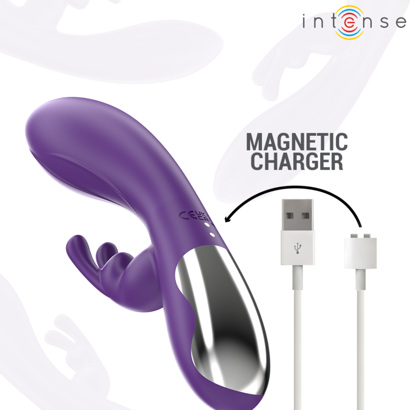 Vibromasseur Rabbit Randall 10 Modes Silicone Rechargeable - Intense