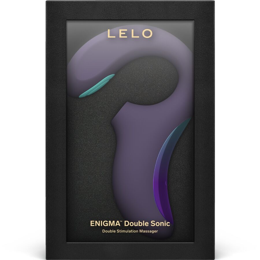 Stimulateur Clitoridien & Point G Enigma Double Sonic Rechargeable - Lelo