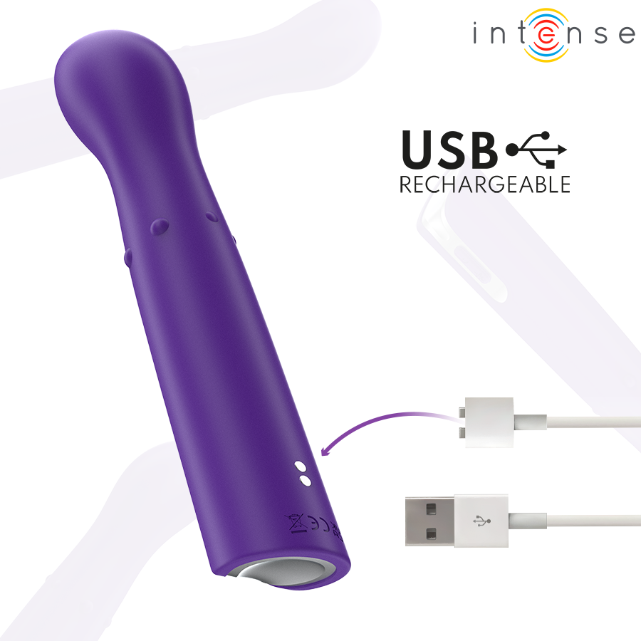 INTENSE - VIBRATEUR HELENA BEADS UP & DOWN WIGGLE 13,5 CM