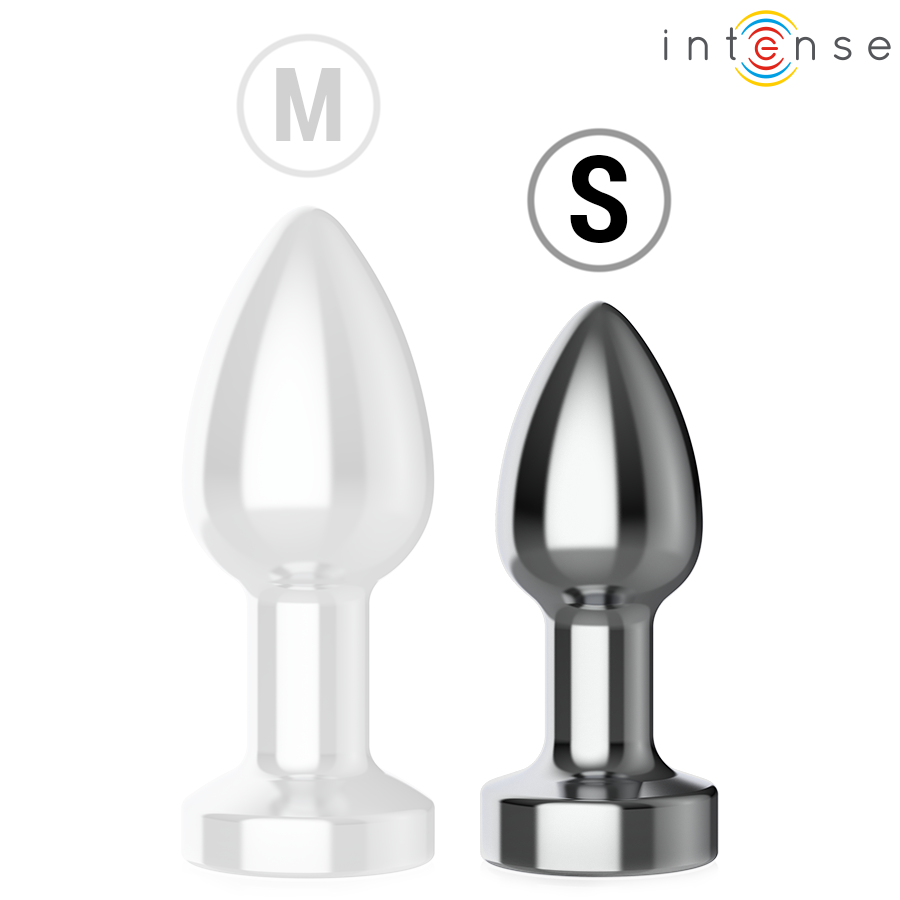 Plug Anal Vibrant Métal LED Télécommande - Chauffant - Intense