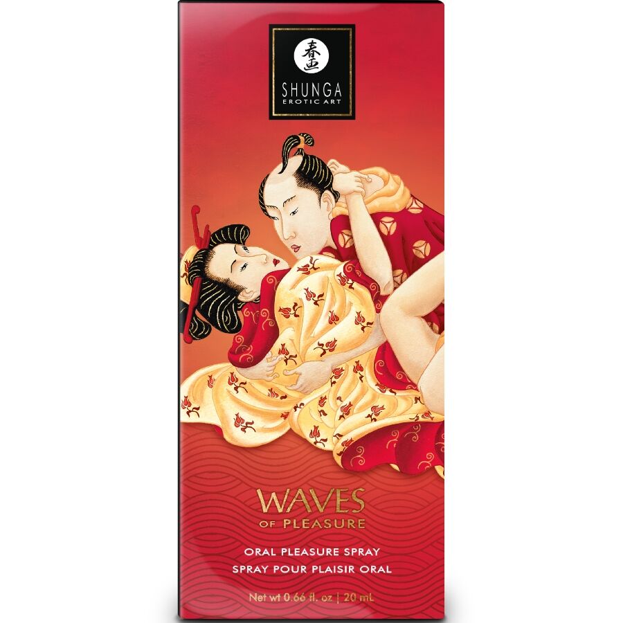 Spray Oral Stimulant Waves Pleasure Effet Vibrant - Shunga