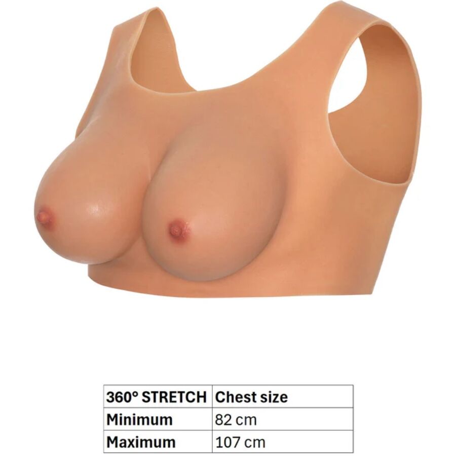 Faux Seins Portables Alter Ego Bonnet Silicone - Hidden Desire