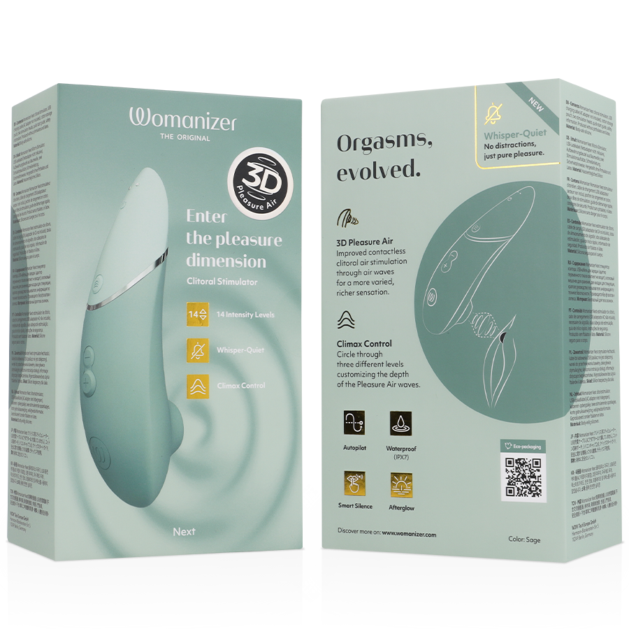 Womanizer Next 3D Pleasure Air 14 Intensités Autopilot