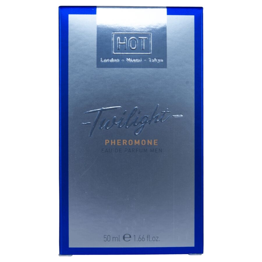 Parfum Homme Twilight aux Phéromones Notes Françaises 50 ml - Hot