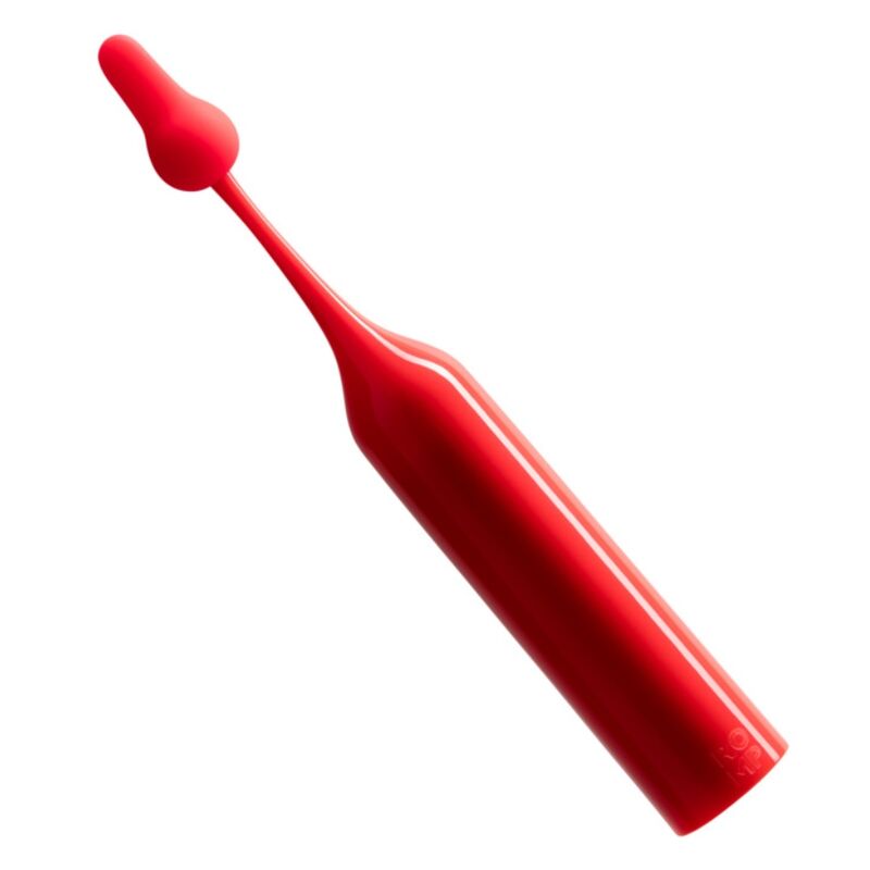Stimulateur Clitoridien Pop Vibrations Multiples Étanche Rouge - Romp