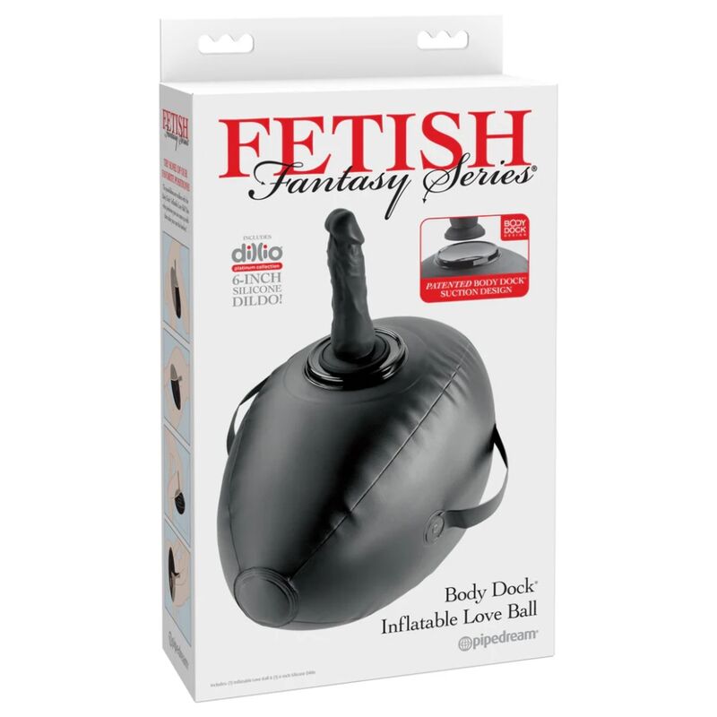 Boîte du coussin gonflable Body Dock Love Ball de Fetish Fantasy Series