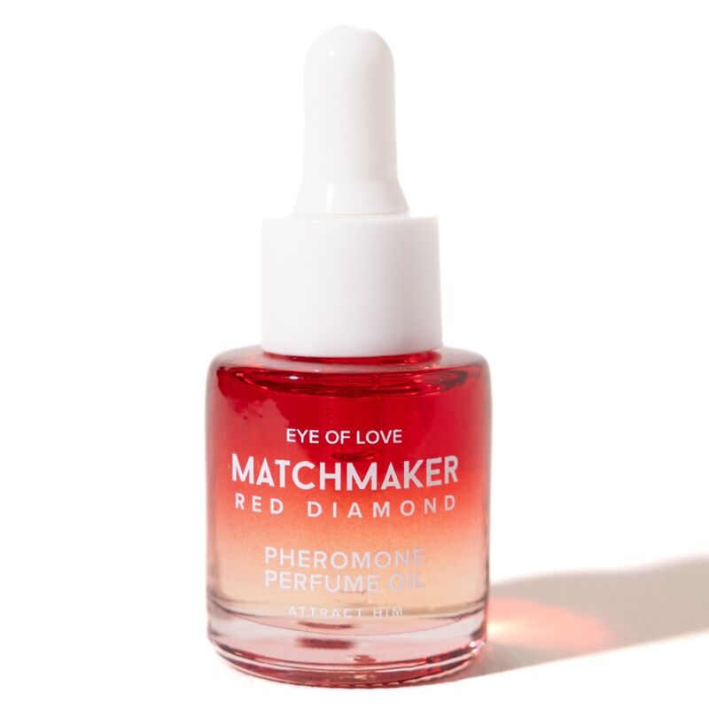 Flacon rouge de l'huile aux phéromones Matchmaker Red Diamond d'Eye Of Love