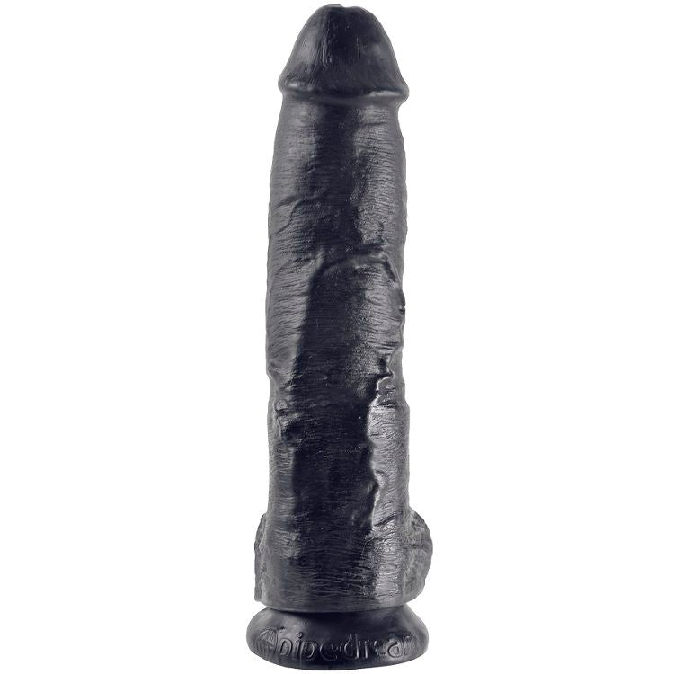 Gode Réaliste Testicules Ventouse Multivitesse - King Cock