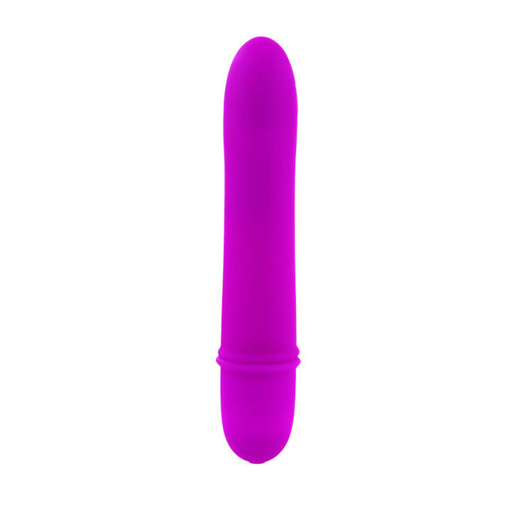 Vibromasseur Mini Beck Lilas 10 Modes Silicone Polyvalent - Pretty Love