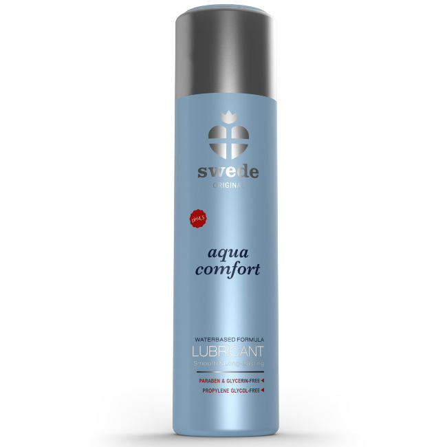 Lubrifiant Base Eau Aqua Comfort Gel Sans Glycérine - Swede