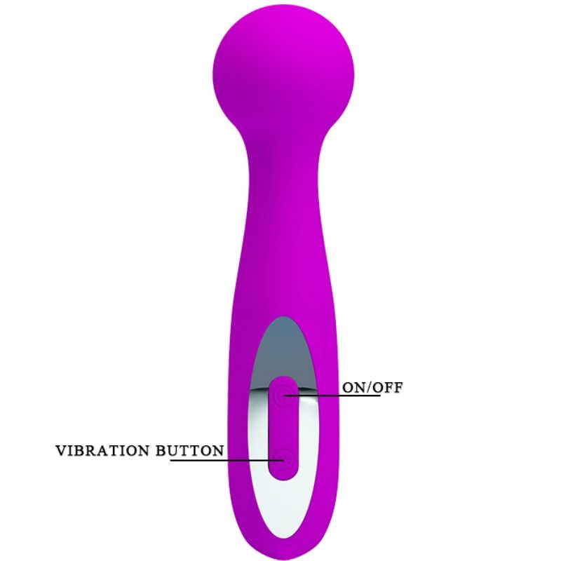 Vibromasseur Polyvalent Wade 12 Fonctions Rechargeable USB - Pretty Love