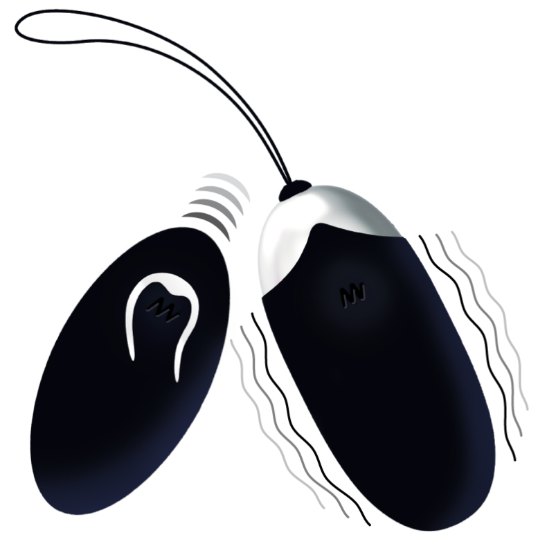 Oeuf Vibrant Flippy II Rechargeable USB Télécommandé - 12 Modes - Intense