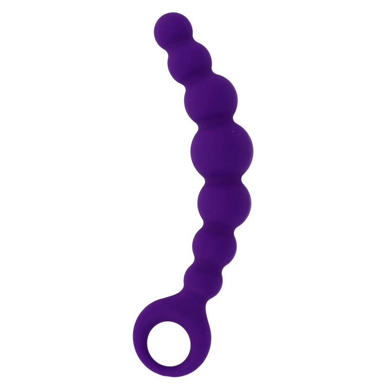 Chapelet Anal Max 8 Billes - Silicone Prise Facile - Intense