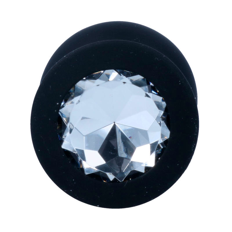 Plug Anal Shelki avec Base Diamant - Silicone Doux Étanche - Intense
