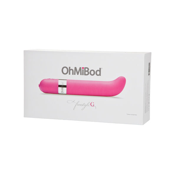 Vibromasseur Point G Freestyle G-Spot Connecté Musique - OhMiBod