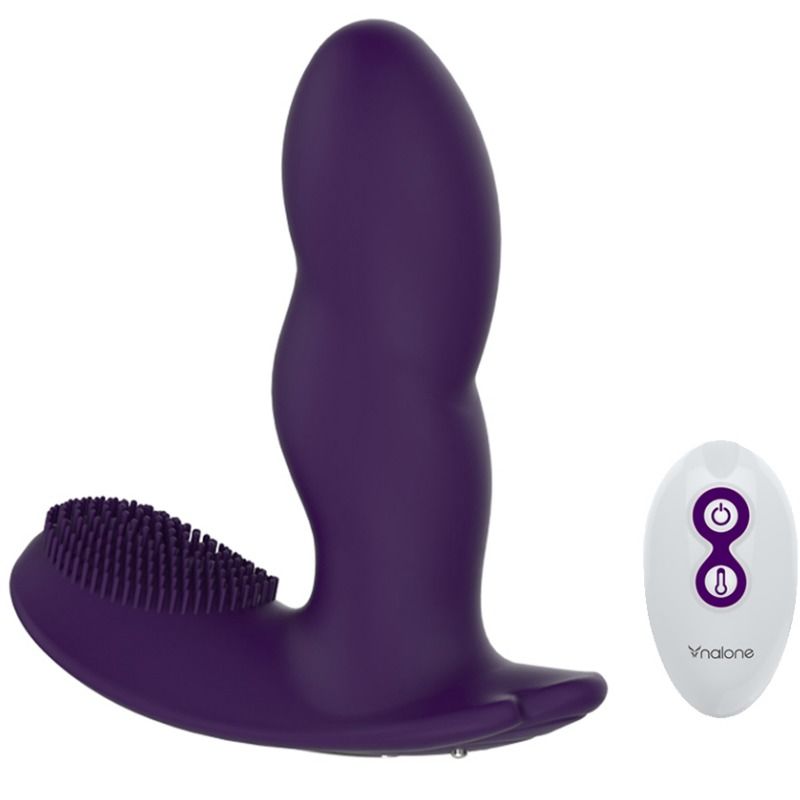 Stimulateur Télécommandé Loli 7 Vibrations 5 Impacts - Silicone - Nalone