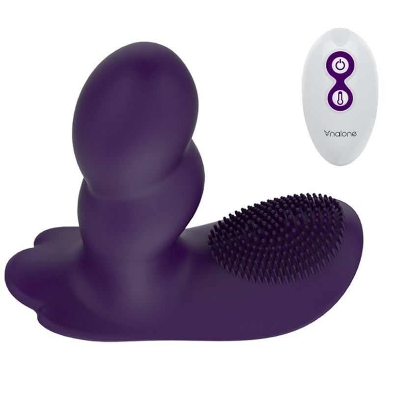 Stimulateur Télécommandé Loli 7 Vibrations 5 Impacts - Silicone - Nalone