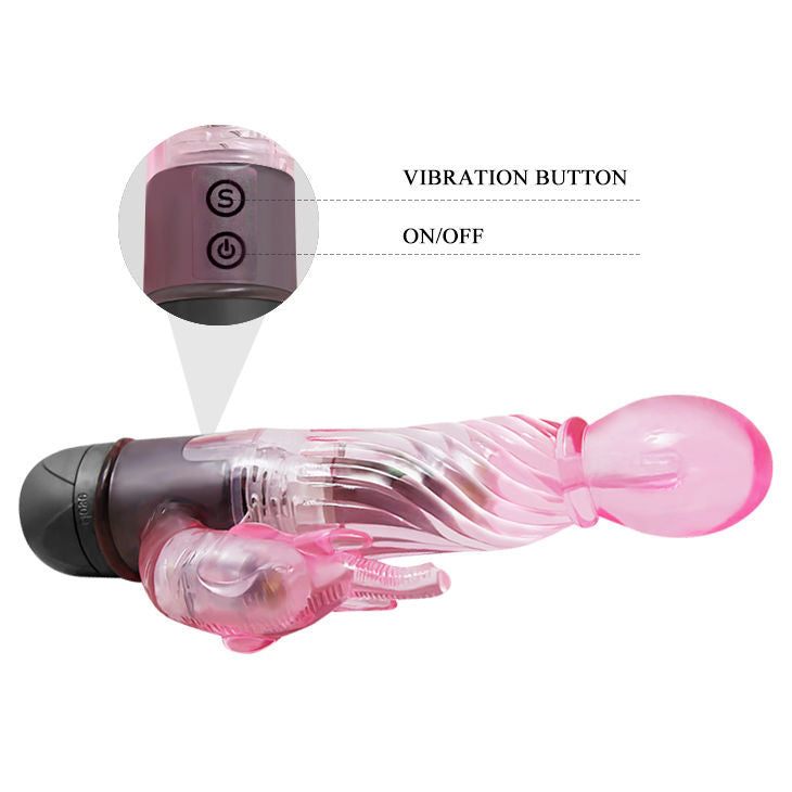 Vibromasseur Rabbit Amant 10 Modes Silicone Rechargeable - Baile