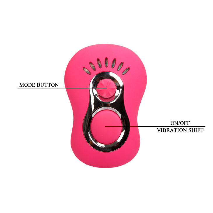 Vibromasseur Papillon Triple Stimulation 7 Modes Télécommande - Baile