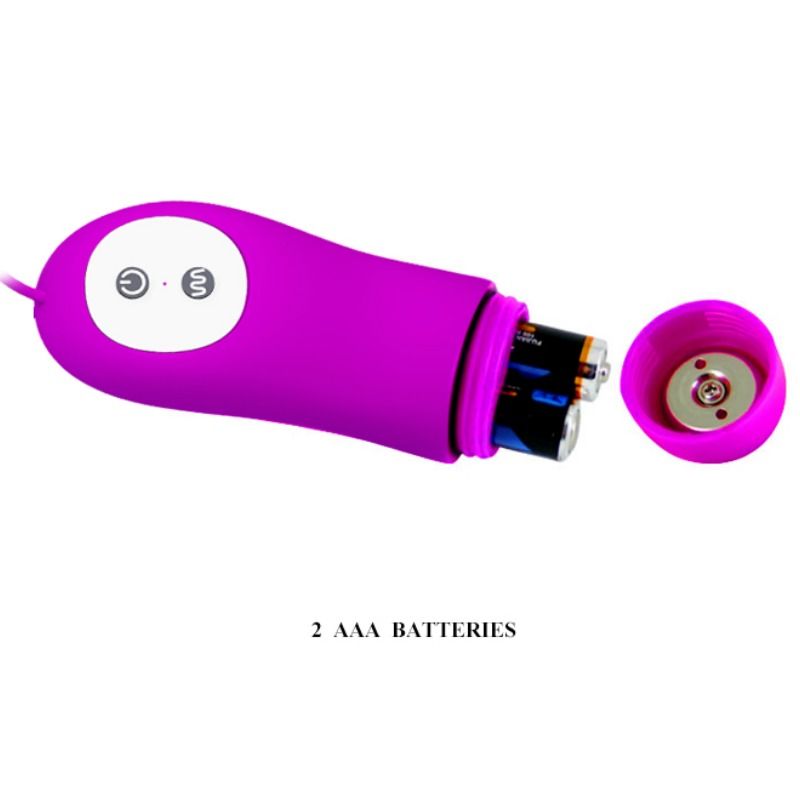 Œuf Vibrant Eunice Double Stimulation 12 Modes Silicone - Pretty Love