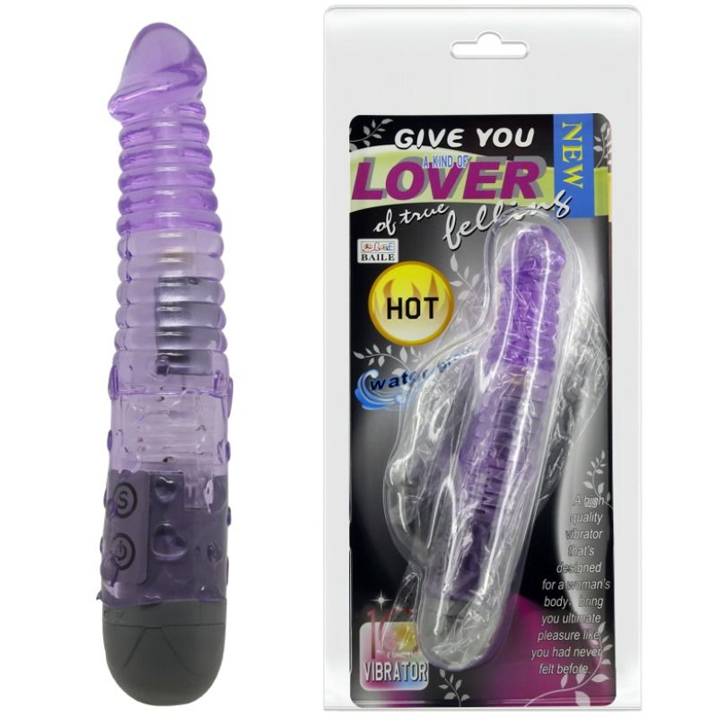 Vibromasseur Lover Silicone Doux Multi-Vitesses - Baile
