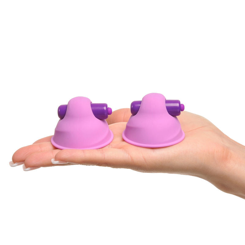 Stimulateurs Tétons Vibrants Suck-Hers Silicone Étanche - Fantasy For Her