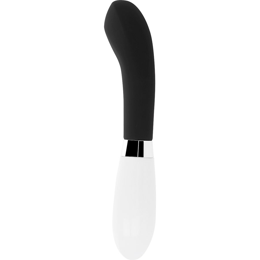 Vibromasseur Courbé John - 10 Modes Étanche Silicone - Glossy