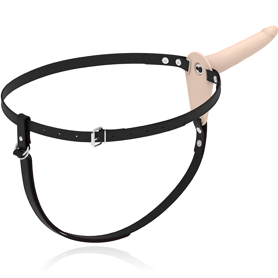 Gode Ceinture Vibrant Silicone 15 cm 10 Modes IPX6 - Fetish Submissive
