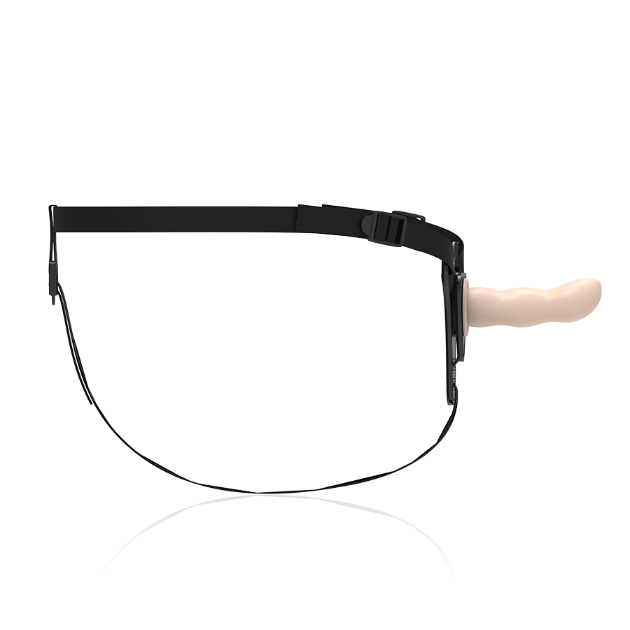 Gode Ceinture Silicone Point G - Harnais Élastique Ajustable - Fetish Submissive