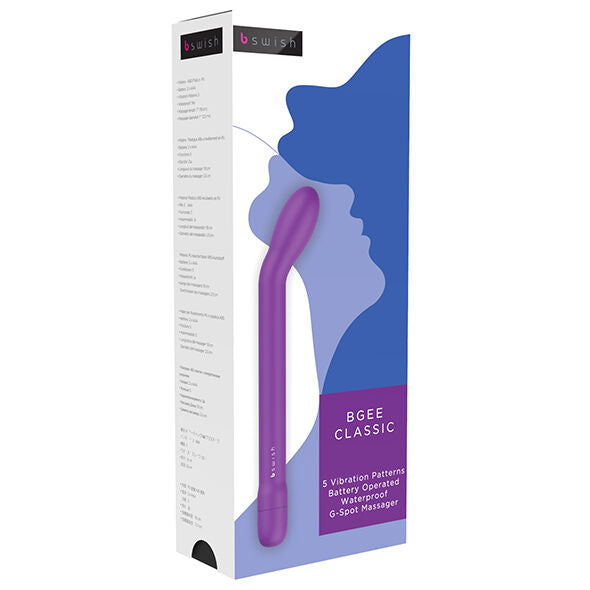 Vibromasseur Point G Bgee Classic 5 Fonctions Silicone Étanche - B Swish