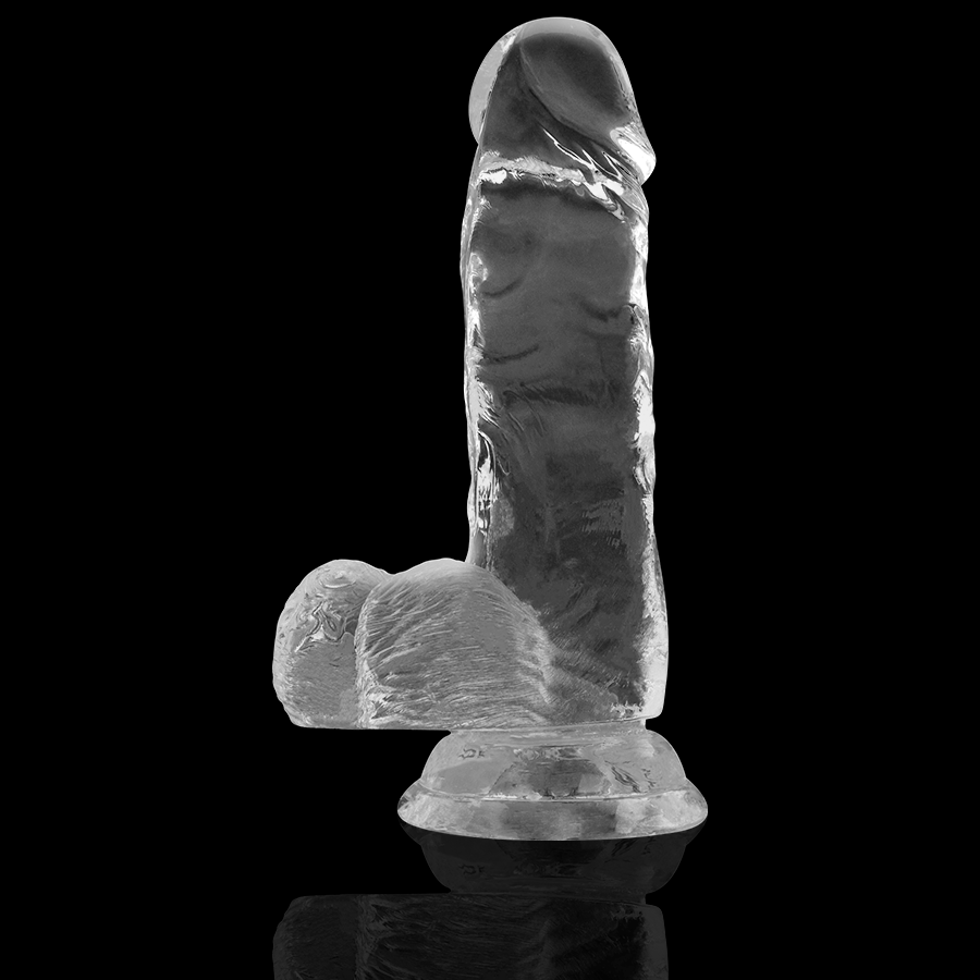 Gode Réaliste Bite Transparente Ventouse Veiné 4 Tailles - X Ray