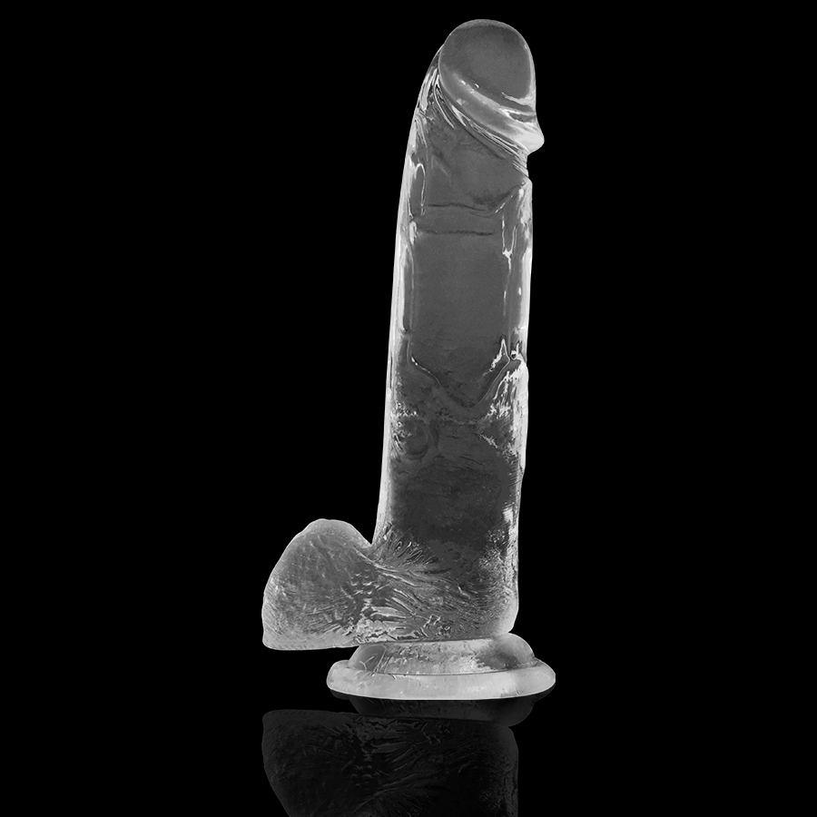 Gode Réaliste Bite Transparente Ventouse Veiné 4 Tailles - X Ray